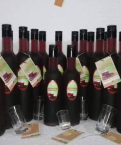 Nước cốt rượu nếp than 500ml