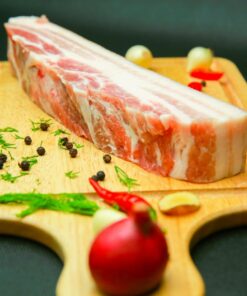 Ba rọi heo có da rút xương nhập khẩu 500gr